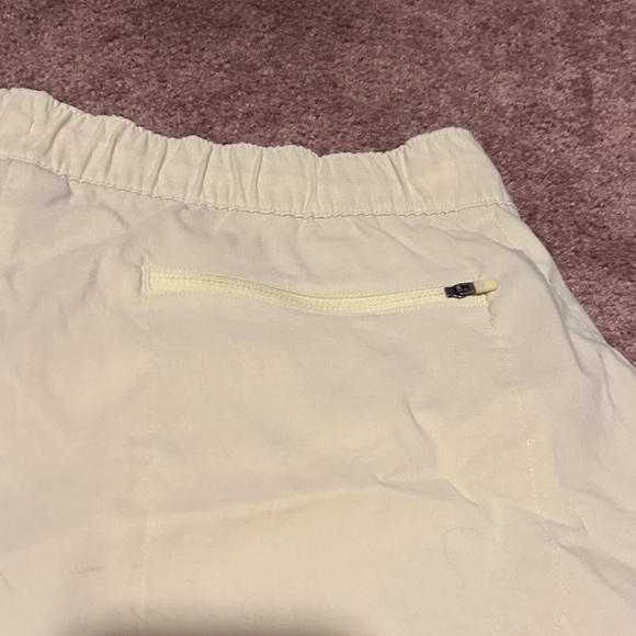 The North Face Women's Light Yellow Athletic Shorts - Picture 5 of 5